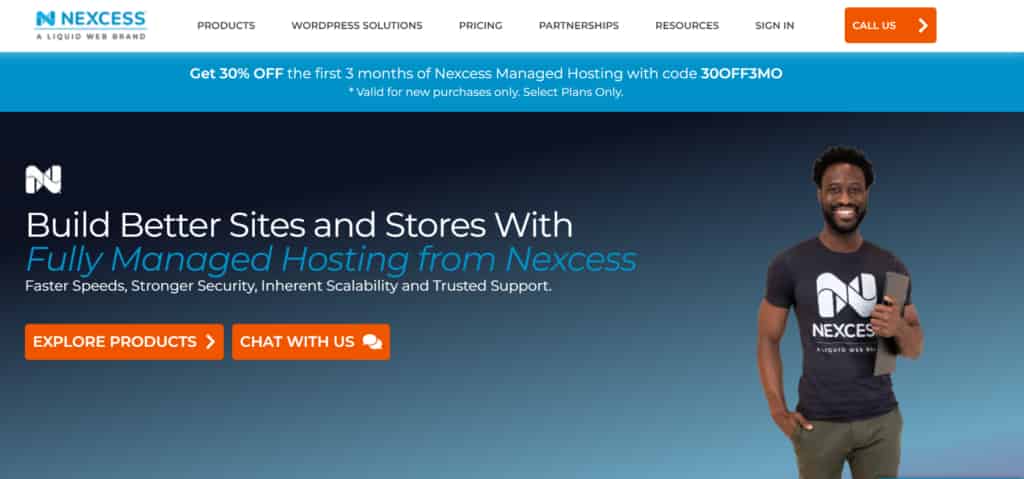 Nexcess Reliable Ecommerce web Hosting site